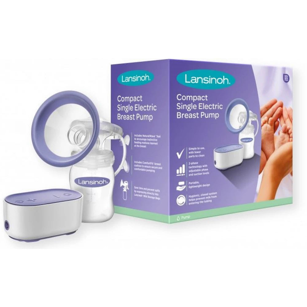 LANSINOH TIRE LAIT ELECTRIQUE COMPACT