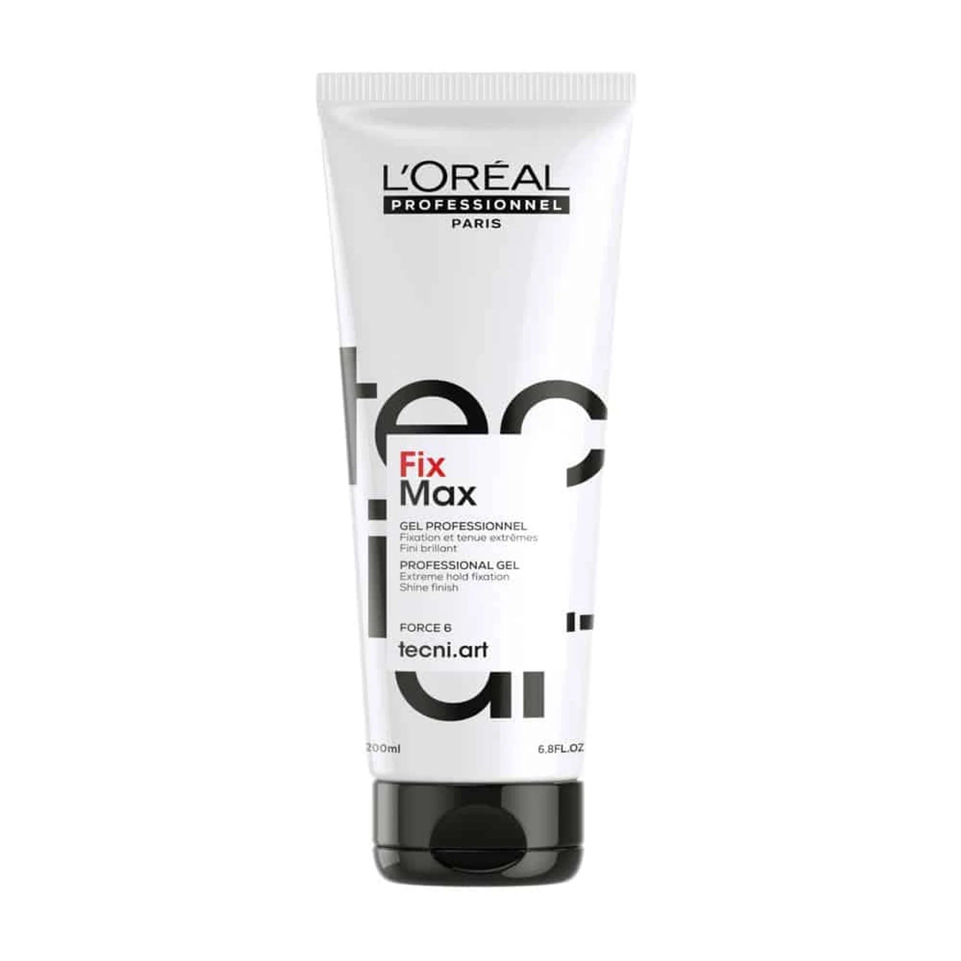 L'ORÉAL PROFESSIONEL TECNI ART FIX MAX FORCE 6 GEL SCULPTURE ET EXTRA FIXATION 200 ML