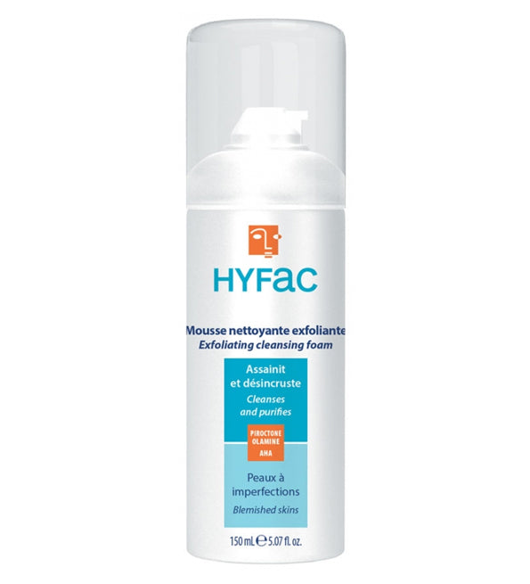 Hyfac Mousse Nettoyante Exfoliante – 150 ml