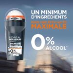L'ORÉAL PARIS MEN EXPERT ROUTINE ROLL ON MAGNÉSIUM + GEL DOUCHE SANS ALCOOL TROUSSE OFFERTE – Image 2