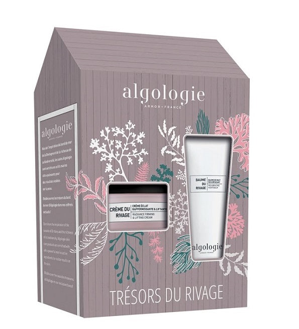 ALGOLOGIE TRESORS DU RIVAGE Coffret Crème du Rivage & Baume du Rivage Ressurfaçant