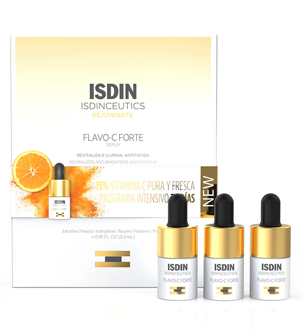 ISDINCEUTICS FLAVO C FORTE SERUM 15% 3 FLACONS