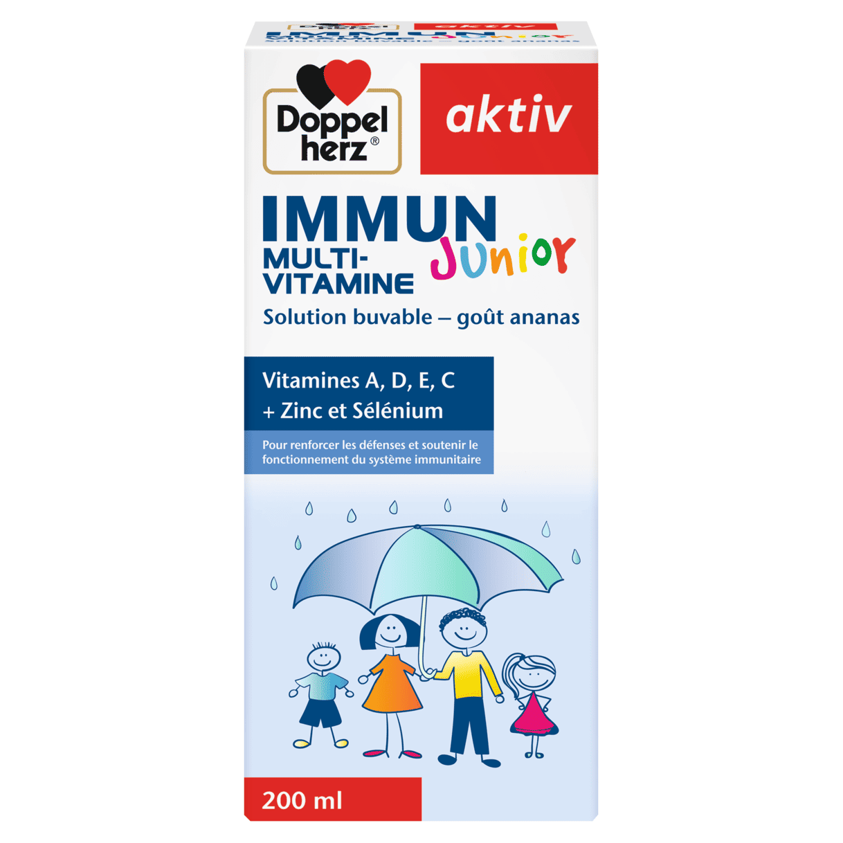 4009932416480_DHA_IMMUN_Junior_ml_200_fr_64841_67ff6b70d1d271.5x.png Doppel herz Activ immunité Multivitamine junior 200ml – Image 1