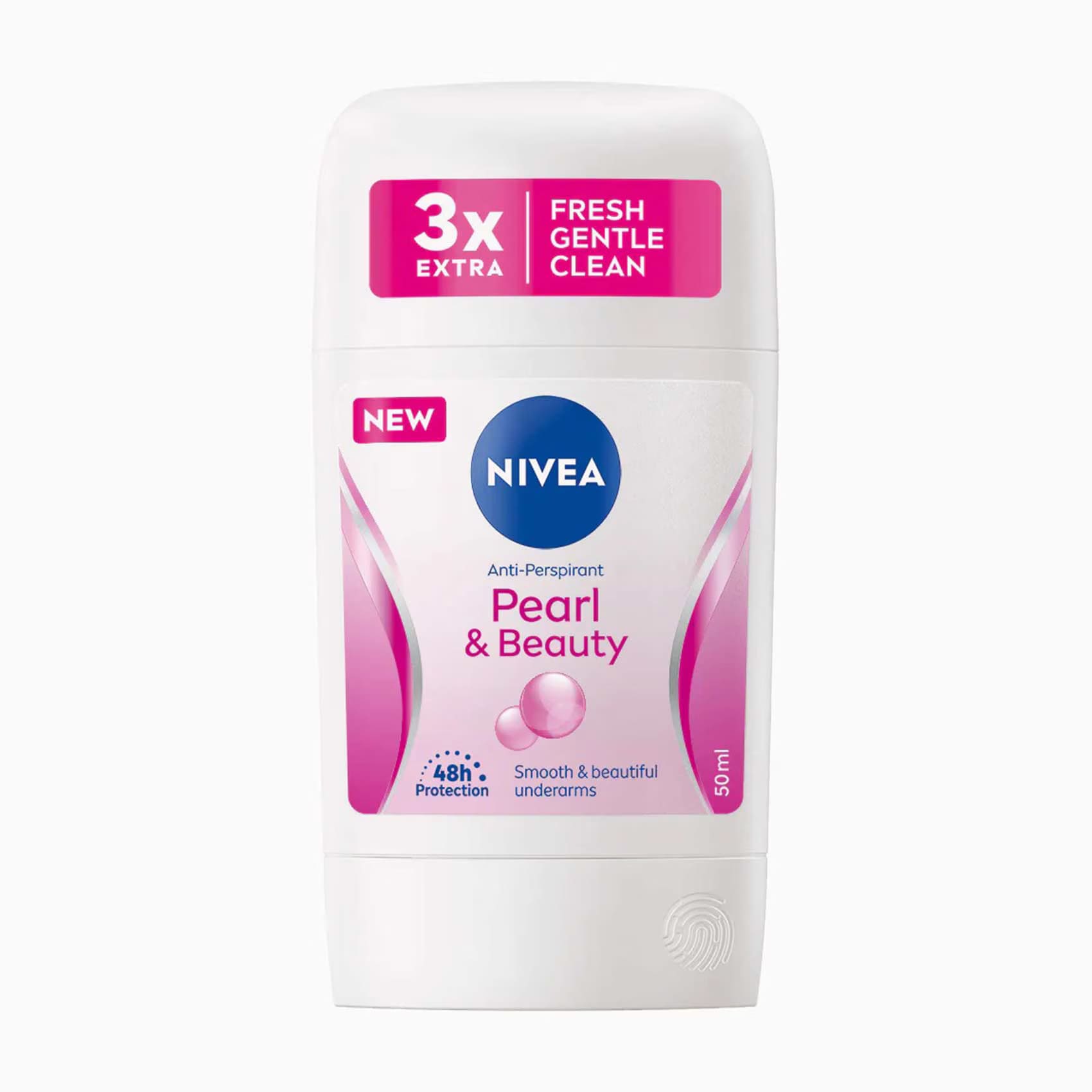 NIVEA Déodorant Stick Pearl & Beauty 72h – Aisselles Douces & Parfum Délicat