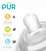 Pur Biberon Advanced Plus Wide Neck Bottle 125ml 1801 – Image 2
