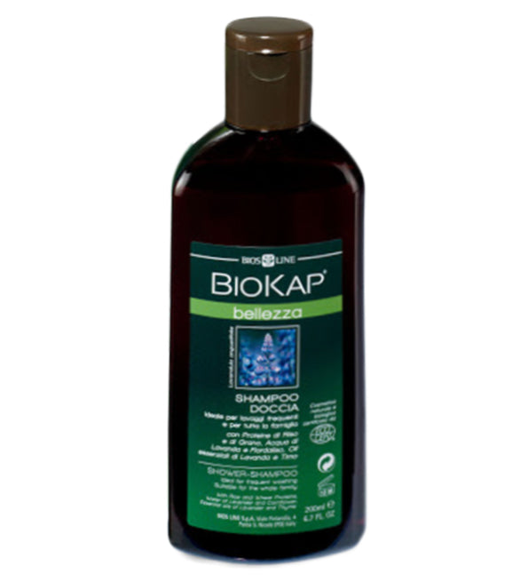 Biokap – Shampoing douche Bio Belleza – Lavande et Thym – 200 ml