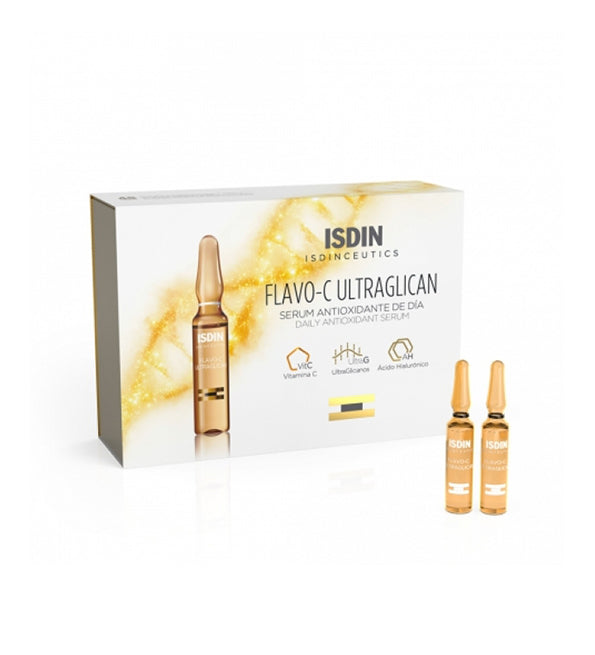 Isdin Flavo-C ultragilican serum antioxydant jour 10amp*2ml