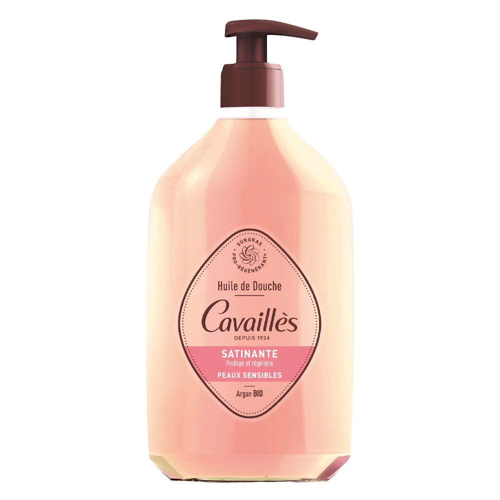 Cavailles-Ulei-de-dus-satinat-750-ml-1.jpg Cavaillès Huile Douche Surgras Satinante Argan & Rose 750ml – Image 1