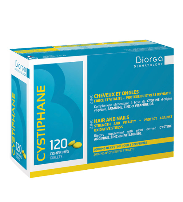 Biorga-Cystiphane Cheveux Et Ongles – 120 Comprimés