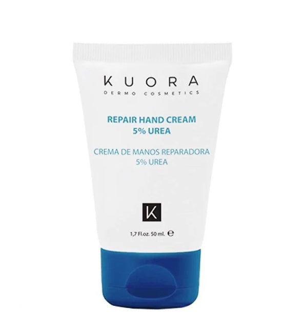 DDEE-1.jpg KUORA CRÈME MAINS RÉPARATRICE À L'URÉE 5% 50ML – Image 1