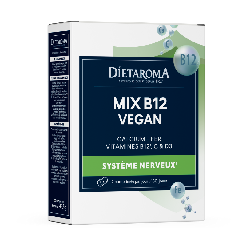 DIETAROMA MIX B12 VEGAN 60 comprimés