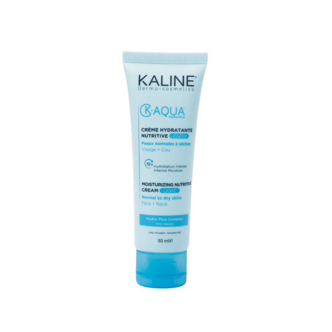 KALINE K-Aqua Crème Hydratante Nutritive Légère 50ml – Hydratation 72h et confort immédiat