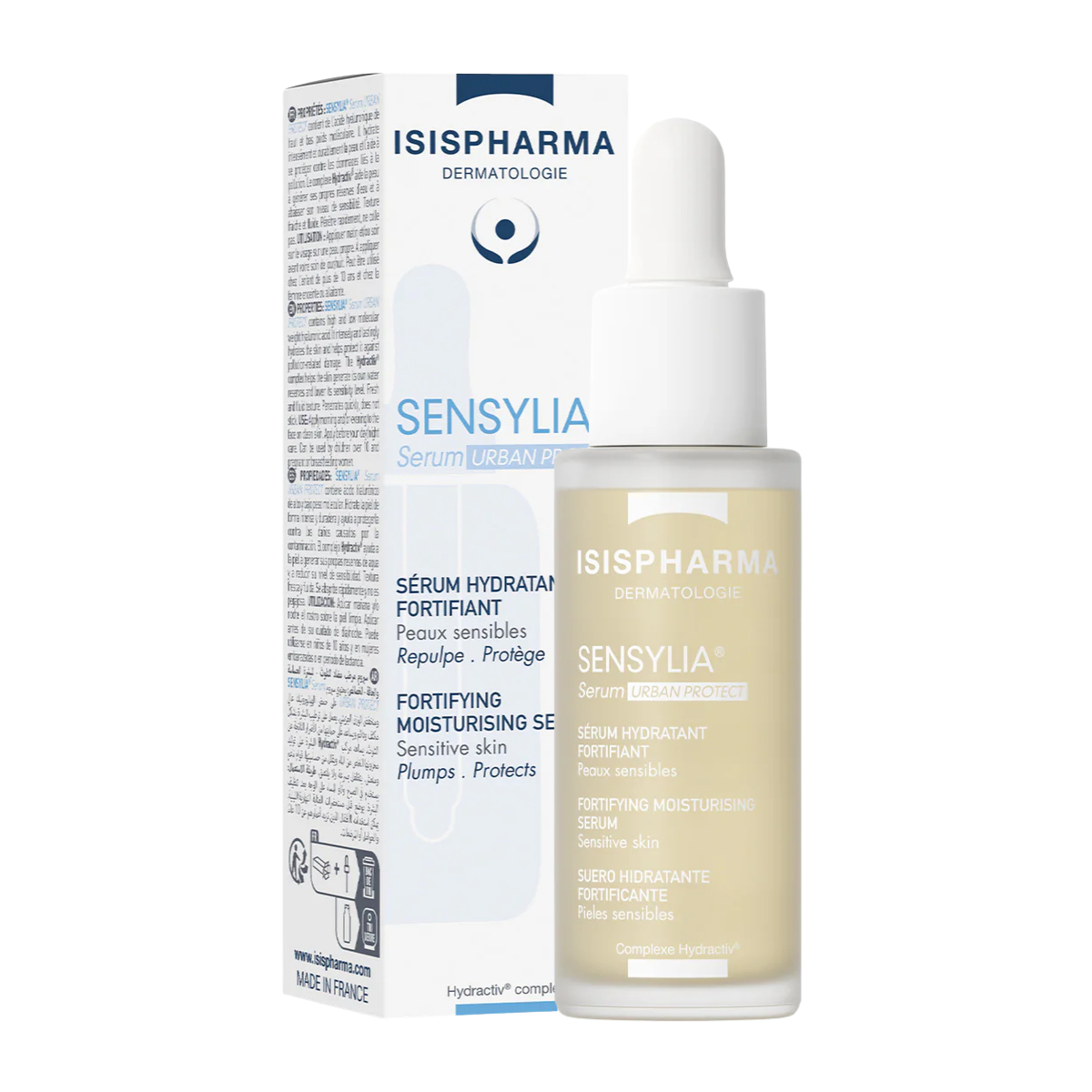 ISISPHARMA Sensylia Sérum Hydratant 30ml – Hydratation Intense & Apaisement Peaux Sensibles