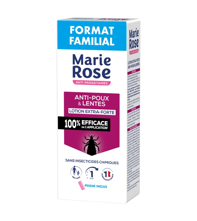 Marie Rose Poux Lotion Extra Forte Anti-Poux Et Lentes 100ml