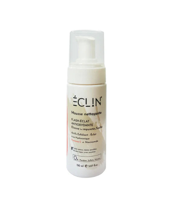 Eclin-Mousse-Nettoyant-Flash-Eclat-150ml_595x_63099490-540e-4a7e-9572-51cb5cf9bd20-1.jpg Eclin Mousse Nettoyant Flash Eclat 150ml – Image 1