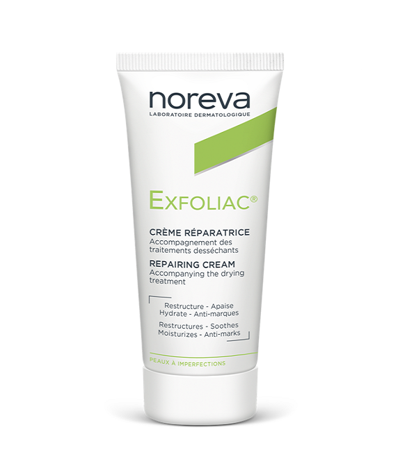 NOREVA EXFOLIAC CRÈME RÉPARATRICE 40 ml