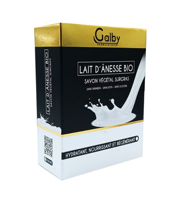 GALBY SAVON LAIT D'ANESSE BIO 100 G