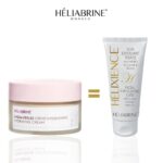 Heliabrine Hydra-Satinee creme Lissante 50ml = Facial exfoliating care 75 ml offert