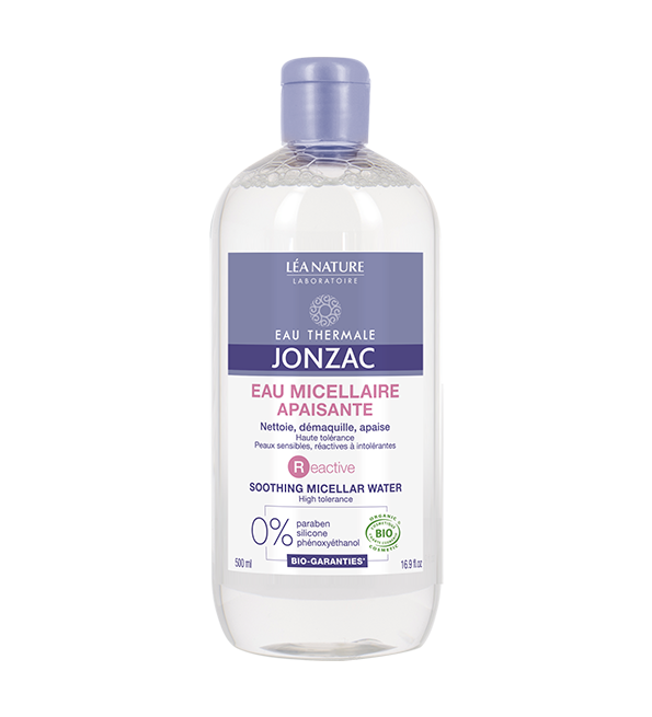 JONZAC  EAU THERMALE RÉACTIVE EAU MICELLAIRE APAISANTE 500 ml