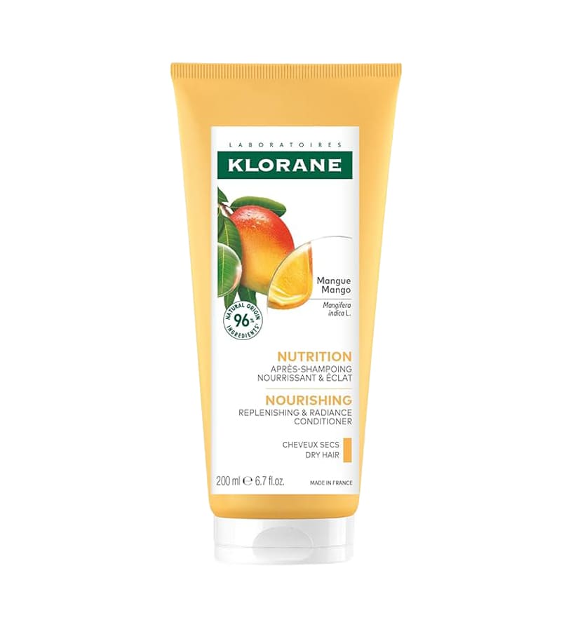 Klorane Baume Après-Shampoing au Beurre de Mangue – 200 ml