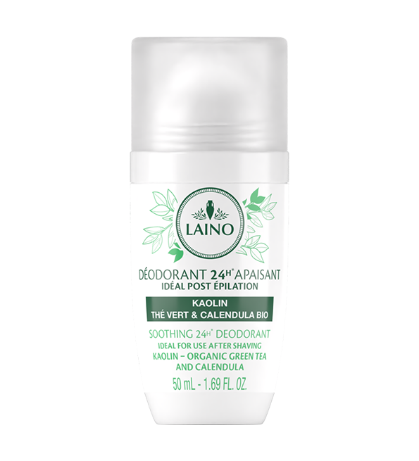 Laino Déodorant Efficacité 24H Extrait de Thé Vert Bio – 50 ml