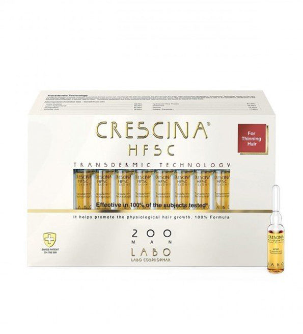 Crescina HFSC Transdermic Complete Treatment 200 Man 10+10FL