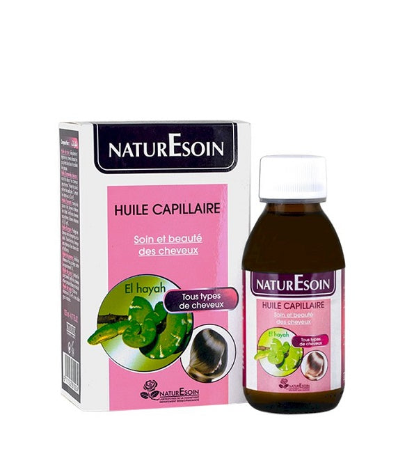 NATURESOIN-Huile-Capillaire-ELhayah-Tous-types-de-cheveux125ml-1.jpg NATURESOIN HUILE CAPILLAIRE EL HAYAH -TOUS TYPES DE CHEVEUX 125ML – Image 1