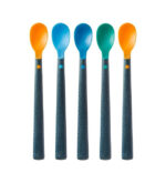 Tommee Tippee Lot de 5 Cuillères d’apprentissage 4M+ – Image 2