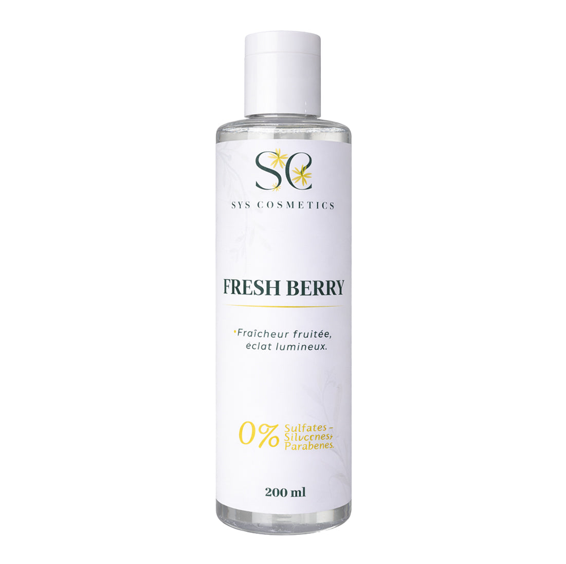 SYS Cosmetics Gel Douche Pailleté Fresh Berry 200 ML