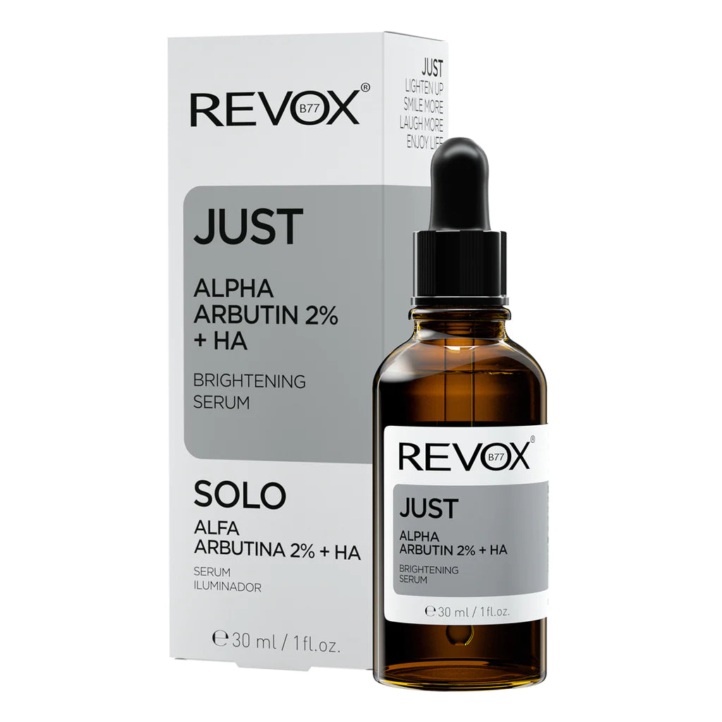 Revox b77 JUST ALPHA ARBUTIN 2% +SÉRUM ÉCLAIRCISSANT HA, 30ml
