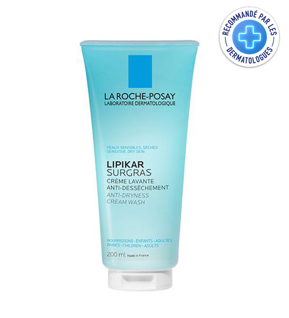 La roche posay lipikar surgras creme lavante peau sensible et seche 200ML