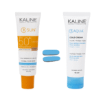 KALINE K-SUN Peaux Normales à Sèches Naturelle Claire SPF 50 = K-Aqua Cold Cream+Tote Bag Offerte – Image 2