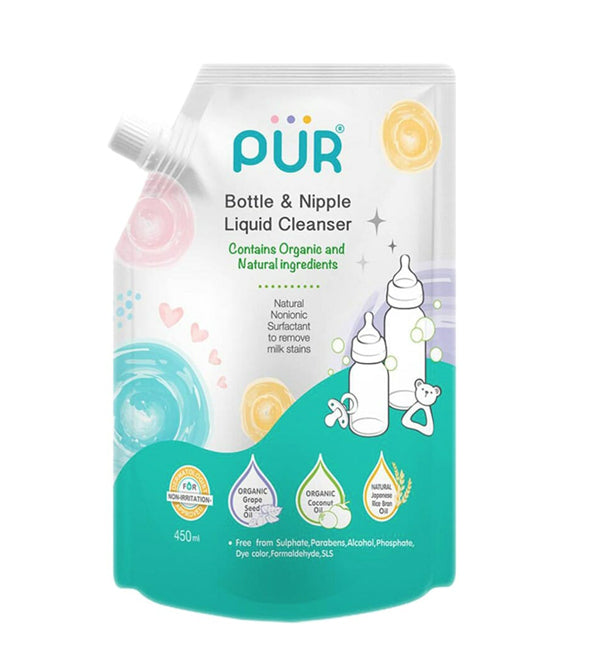 addd.jpg Pür liquide nettoyage biberons et tétines refill 450ml – Image 1