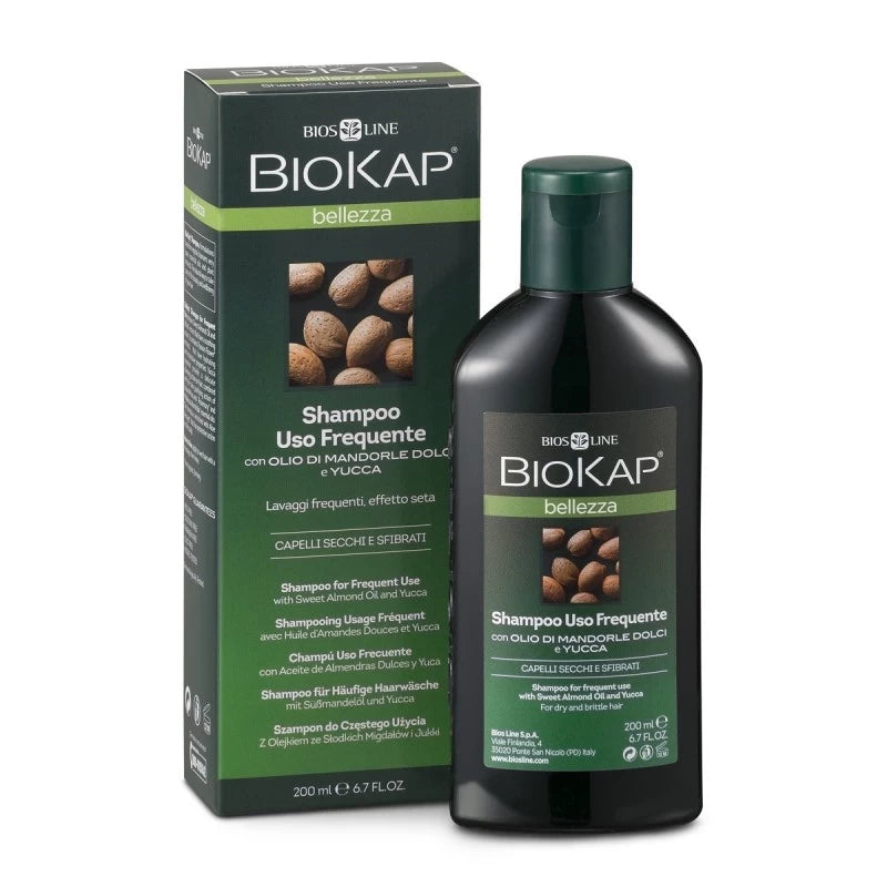 BioKap Shampooing Usage Fréquent 200ml – Douceur & Vitalité pour Tous Types de Cheveux