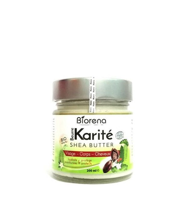 biorena-beurre-de-karite-200ml_98264d89-764c-42a3-ab9b-8745e05fd316-1.jpg BIORENA Beurre de Karité 200ml – Image 1