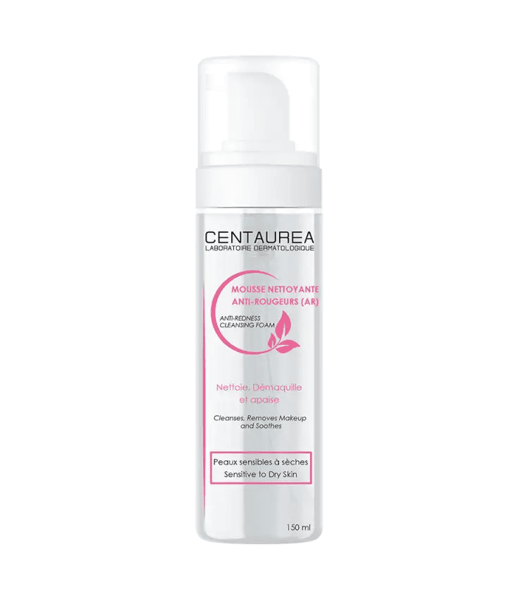 CENTAUREA MOUSSE NETTOYANTE ANTI ROUGEUR 150 ML