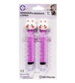 L2N Pharma Lot de 2 Seringues Bébé pour Lavage Nasal Lapin