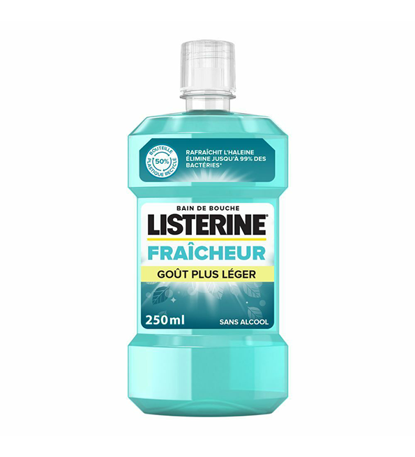 drr_-r.png Listerine Fraîcheur Goût Plus Léger 250 ml – Image 1