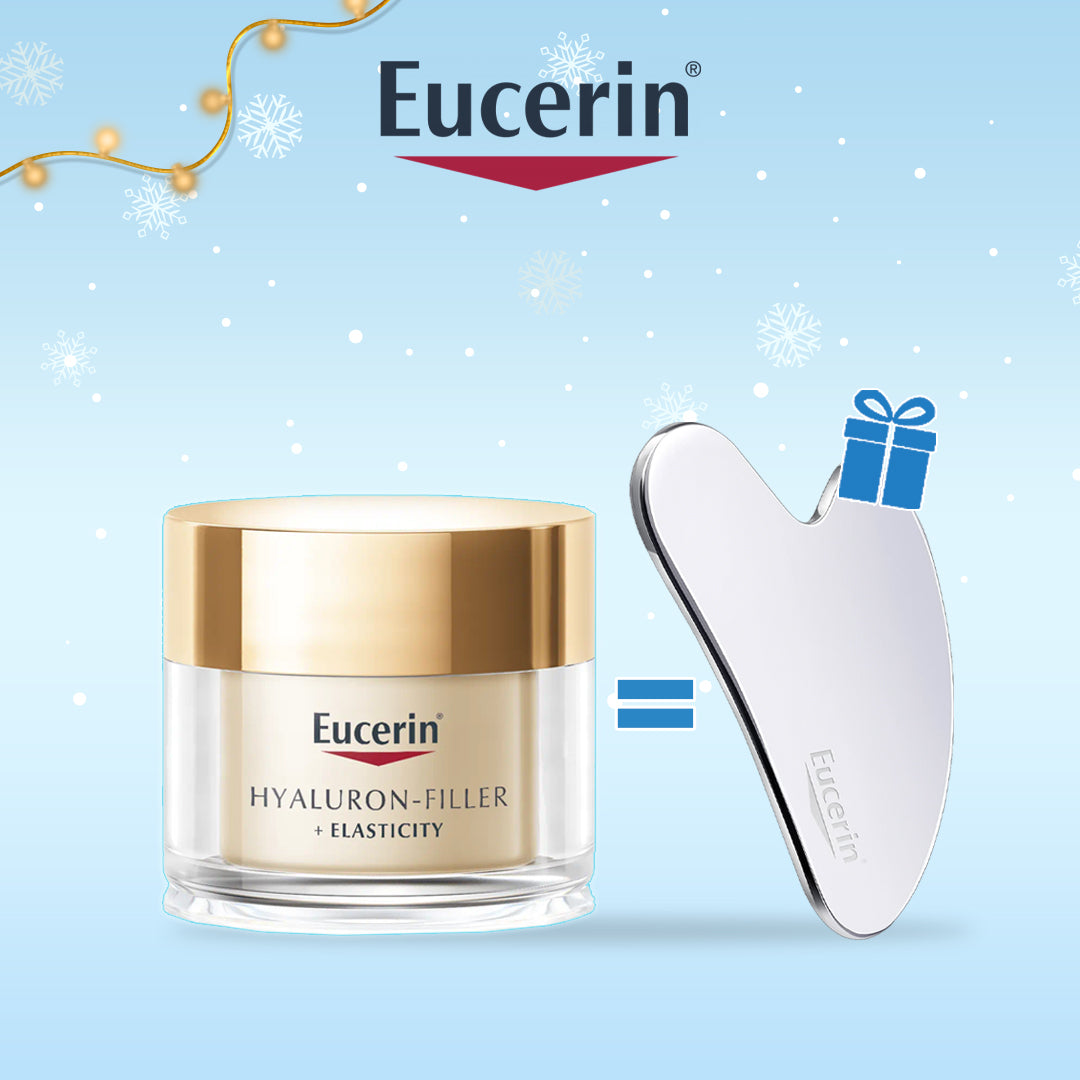 Eucerin – hyaluron-filler + elasticity soin de jour spf15 – 50 ml = GUASHA OFFERTE