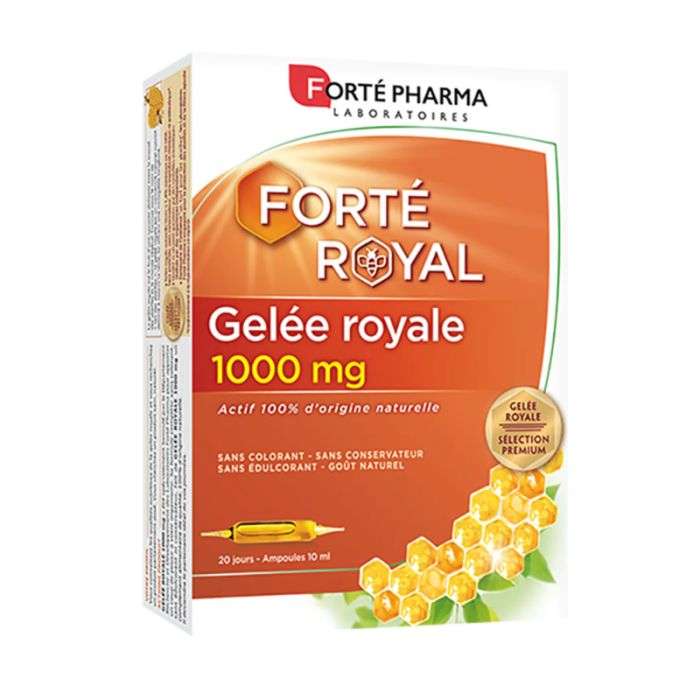 FORTE PHARMA FORTE ROYAL GELÉE ROYALE 1000MG 20 AMPOULES 10 ML
