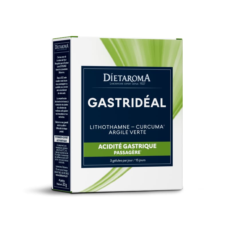 gastrideal_3_1.jpg DIETAROMA GASTRIDÉAL (Acidité gastrique) 45 gélules – Image 1