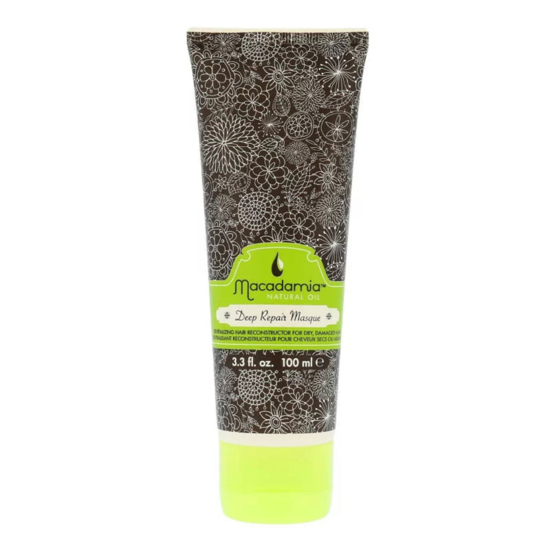 Macadamia Deep Repair Masque 100ml – Masque Réparateur Cheveux Secs & Abîmés