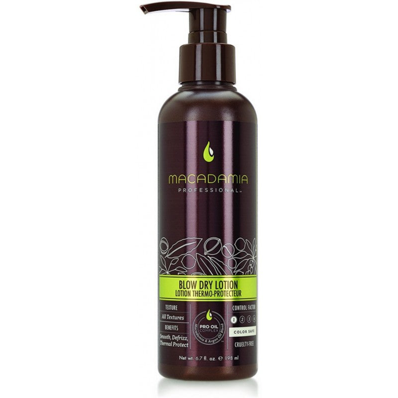 macadamia-natural-oil-blow-dry-lotion-67oz198ml-1.jpg Macadamia Natural Oil Blow Dry Lotion 198ml – Lotion Coiffante Protectrice & Anti-Frizz – Image 1