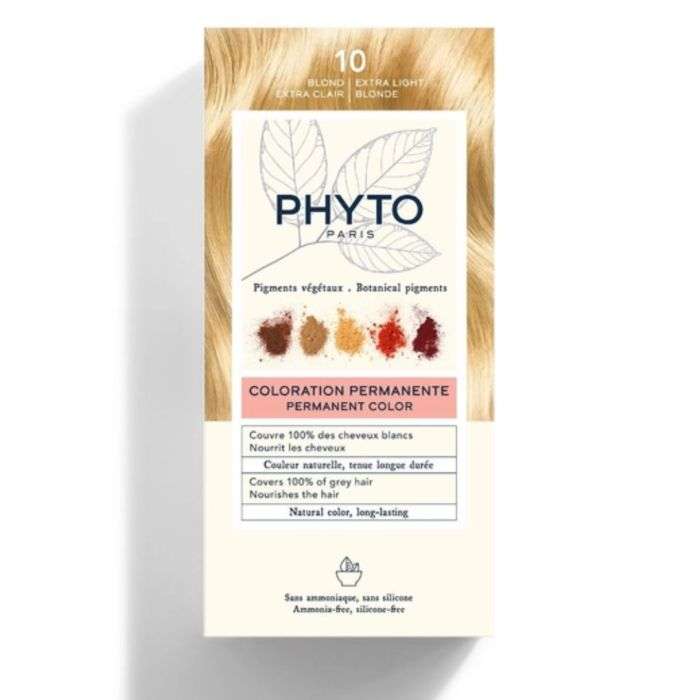 PHYTO COLOR KIT COLORATION 10 BLOND EXTRA CLAIR
