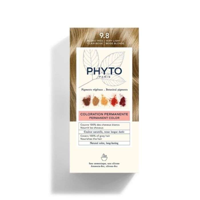 PHYTOCOLOR 9.8 BLOND TRES CLAIR BEIGE