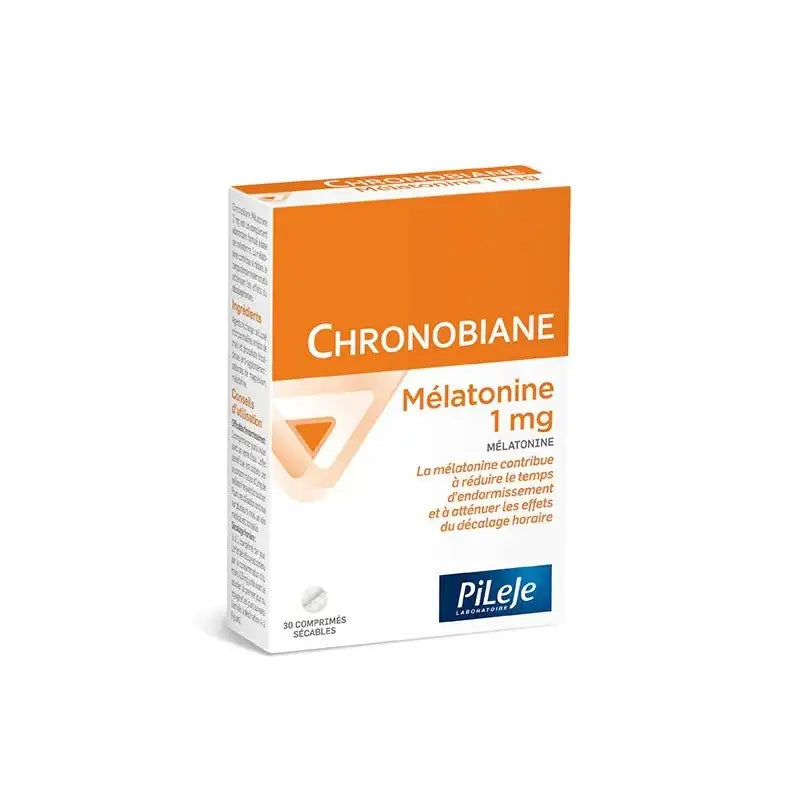 pileje-chronobiane-melatonine-1-mg-30-comprimes_1.jpg PILEJE CHRONOBIANE MÉLATONINE 1 MG 30 COMPRIMÉS – Image 1
