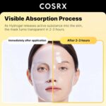 COSRX Advanced Snail Mucin Glass Glow Hydrogel Mask Pack de 3 – Masque éclat et réparateur – Image 2