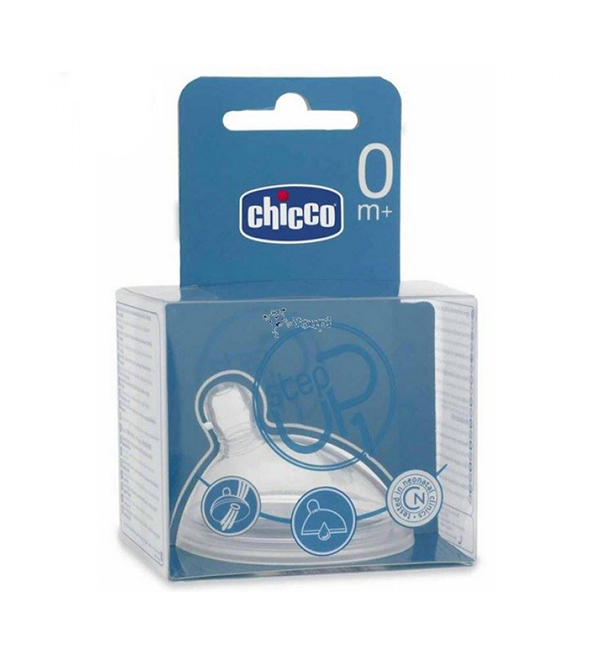 serqzerz.png Chicco Tétine Step UP1 – Flux Moyen 0m+ – Image 1
