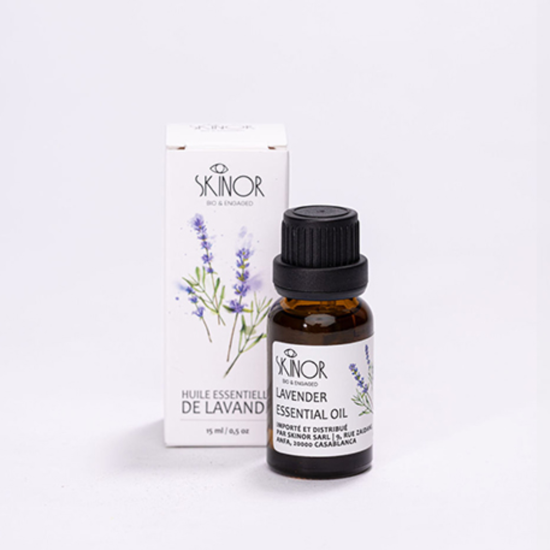 SKINOR bio Huile Essentielle de Lavande 15ml