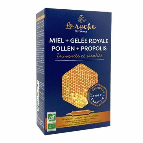 DIETAROMA Merveilles de la ruche BIO 20 Ampoules